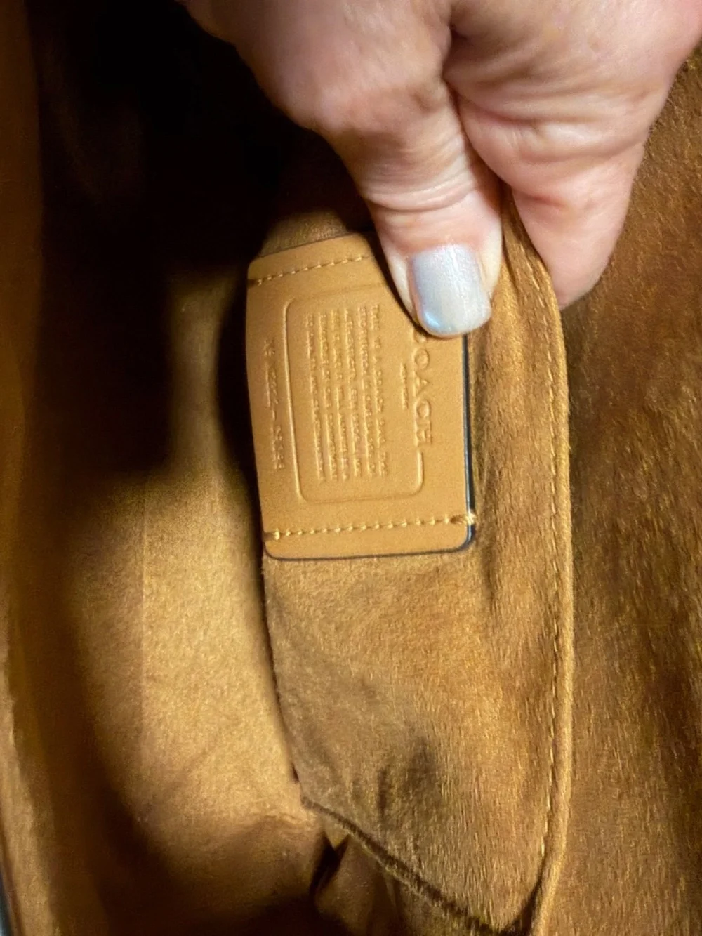 Coach Pace Messenger Bag.